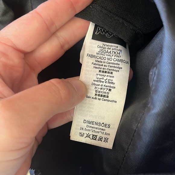 Jansport black mini backpack - Picture 5 of 5